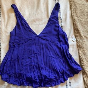 Free people / Plunge tank / purple / large / new